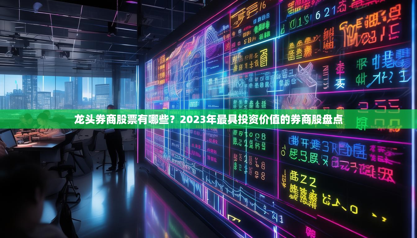 龙头券商股票有哪些？2023年最具投资价值的券商股盘点