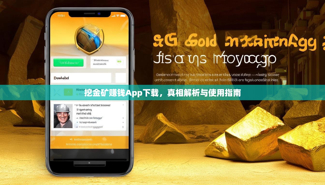 挖金矿赚钱App下载，真相解析与使用指南