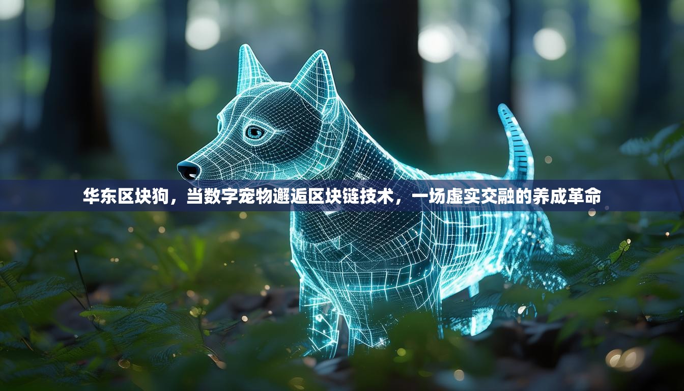 华东区块狗，当数字宠物邂逅区块链技术，一场虚实交融的养成革命