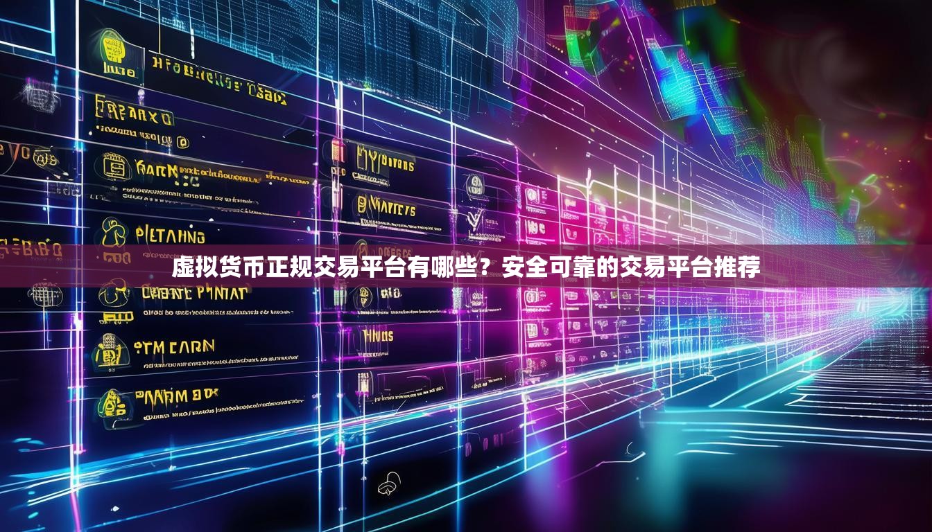 虚拟货币正规交易平台有哪些？安全可靠的交易平台推荐