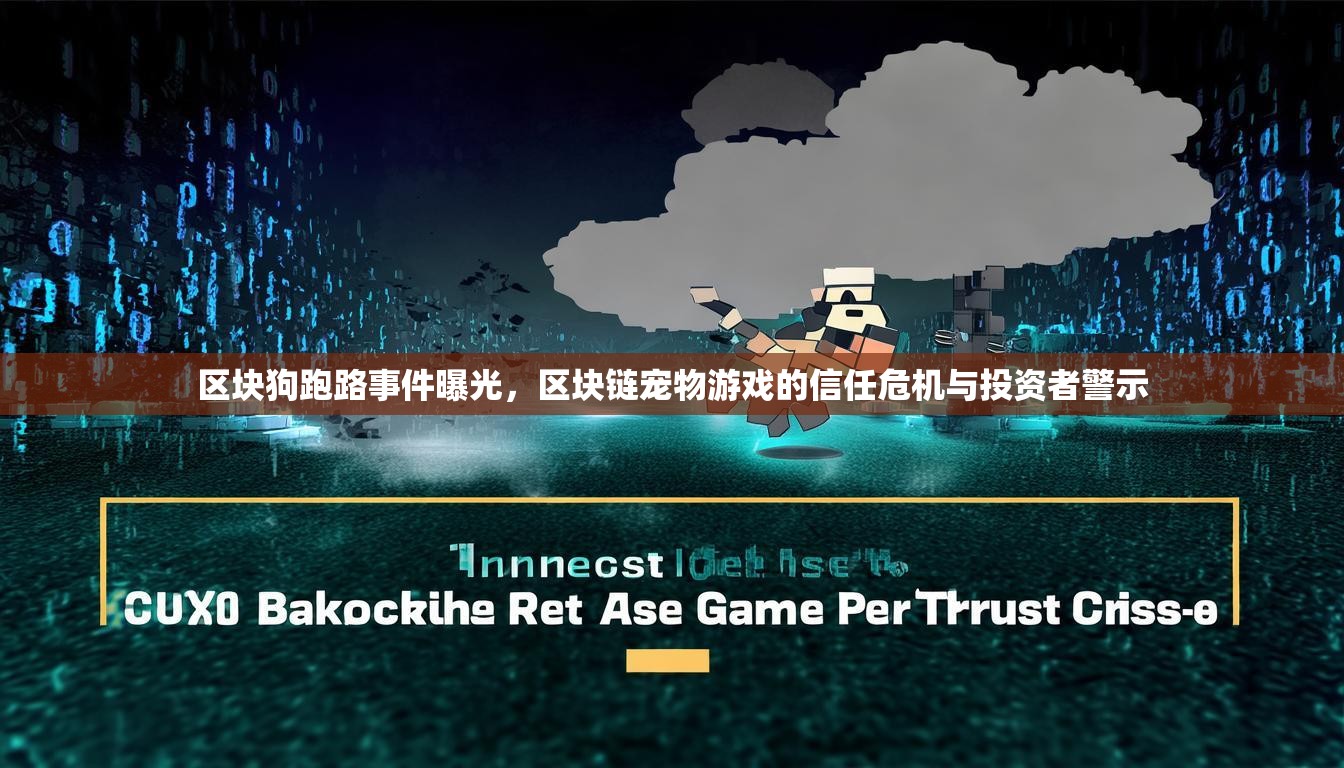 区块狗跑路事件曝光，区块链宠物游戏的信任危机与投资者警示