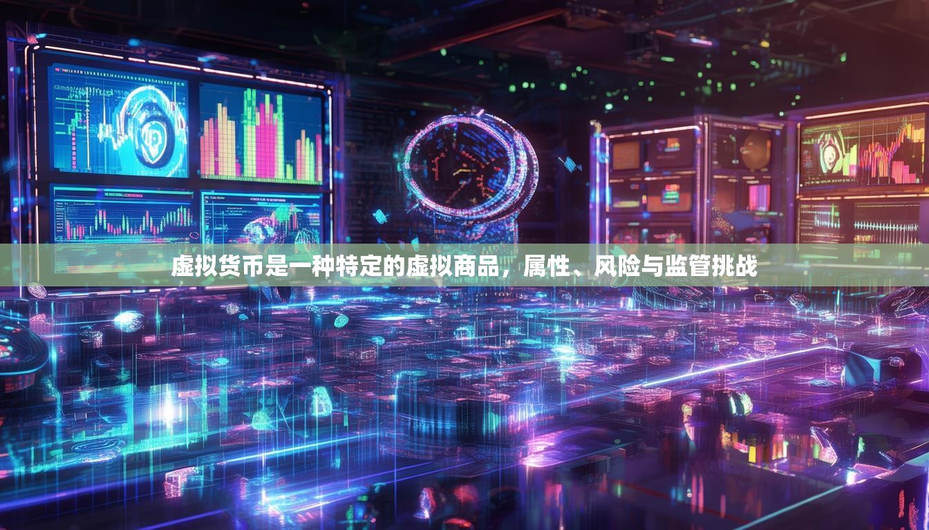 虚拟货币是一种特定的虚拟商品，属性、风险与监管挑战