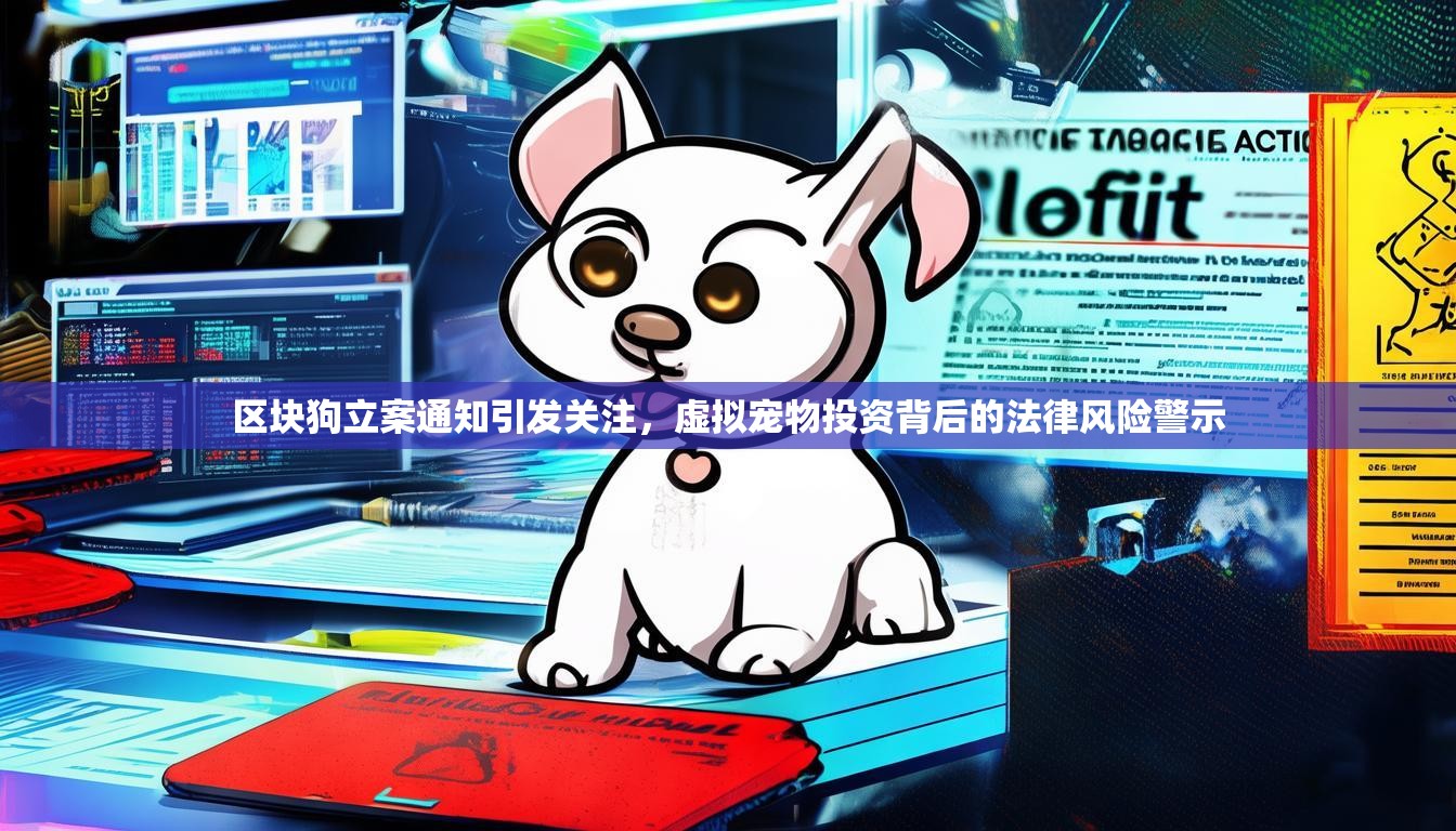 区块狗立案通知引发关注，虚拟宠物投资背后的法律风险警示