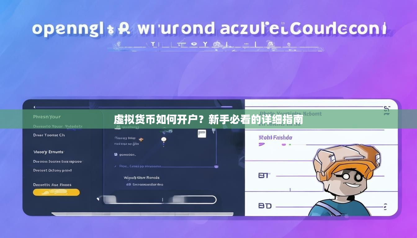 虚拟货币如何开户？新手必看的详细指南