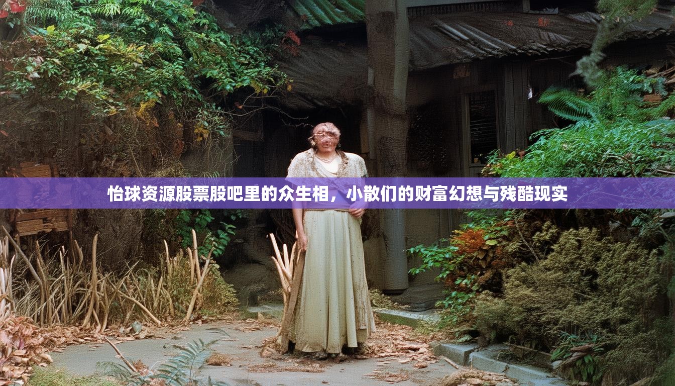 怡球资源股票股吧里的众生相，小散们的财富幻想与残酷现实