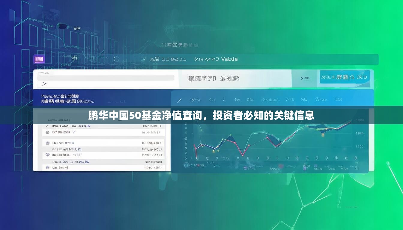 鹏华中国50基金净值查询，投资者必知的关键信息