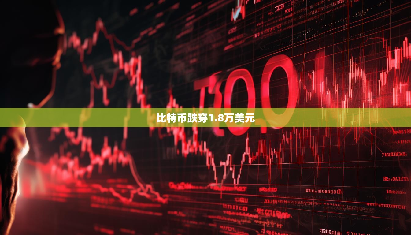 比特币跌穿1.8万美元
