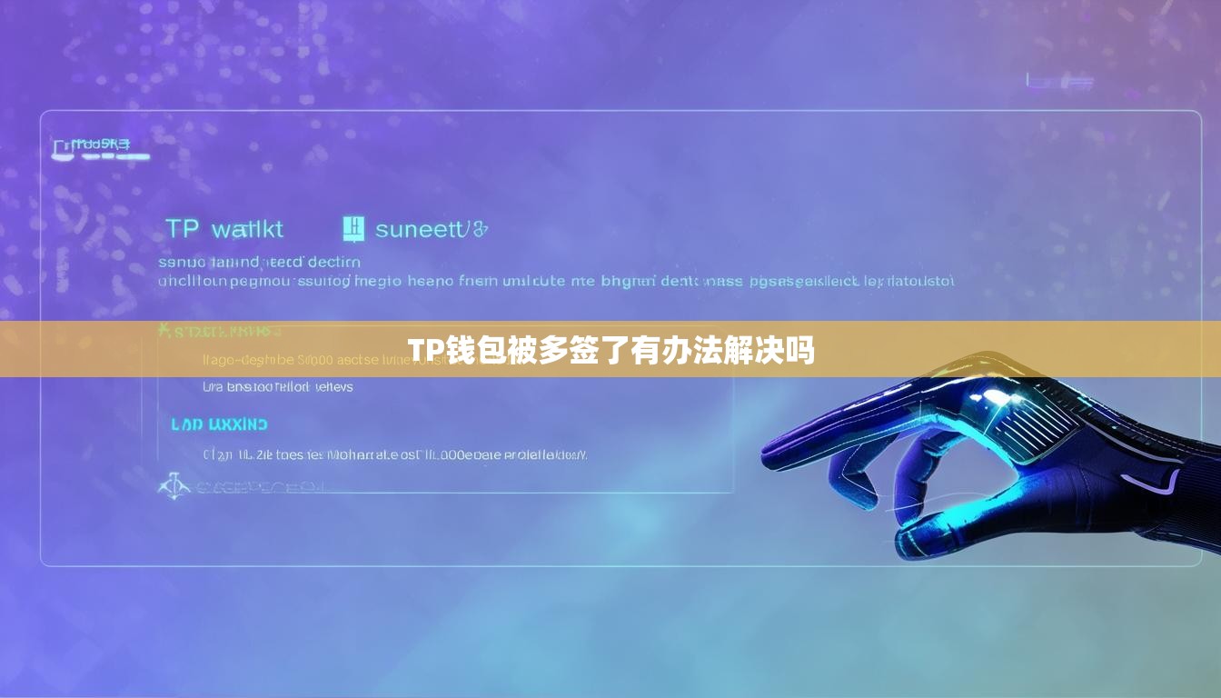 TP钱包被多签了有办法解决吗