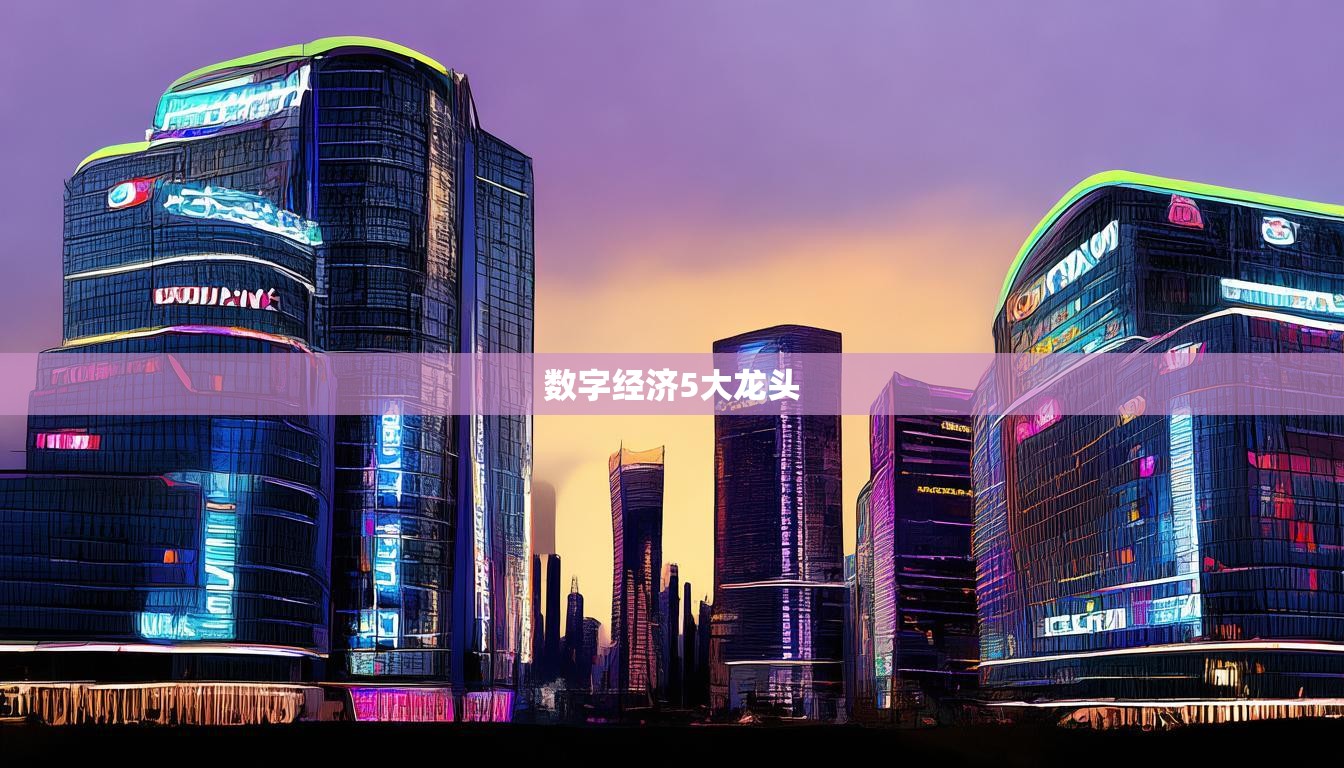 数字经济5大龙头