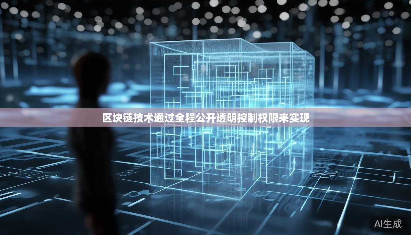 区块链技术通过全程公开透明控制权限来实现