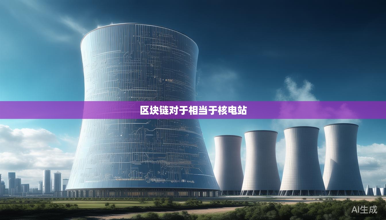 区块链对于相当于核电站
