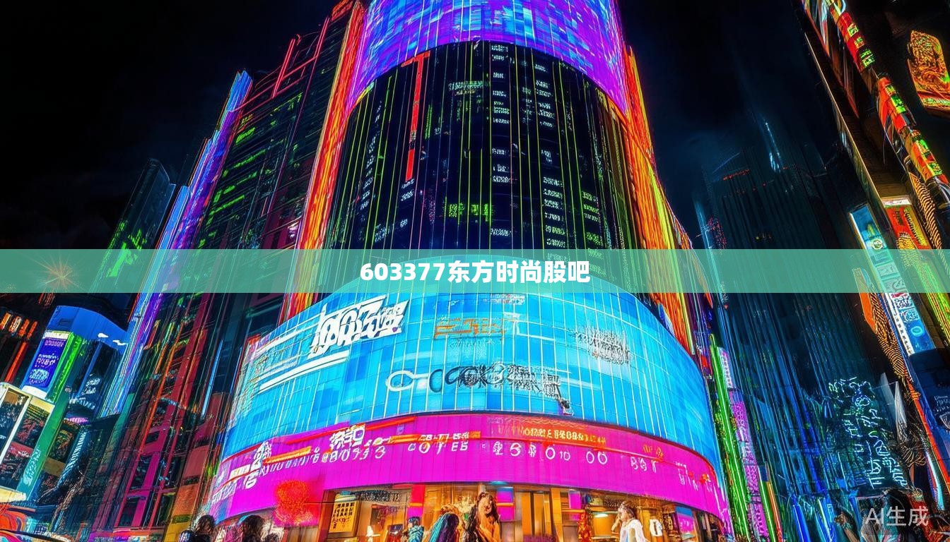 603377东方时尚股吧