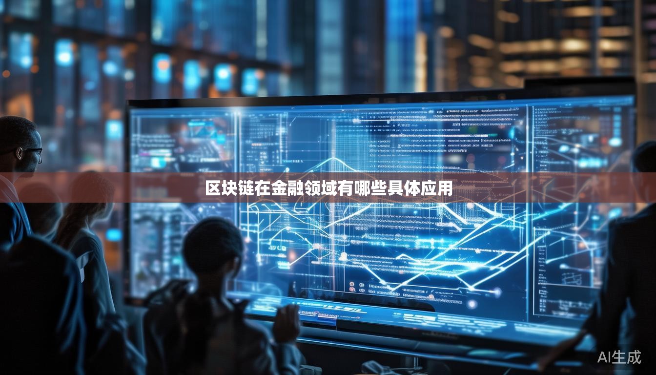 区块链在金融领域有哪些具体应用