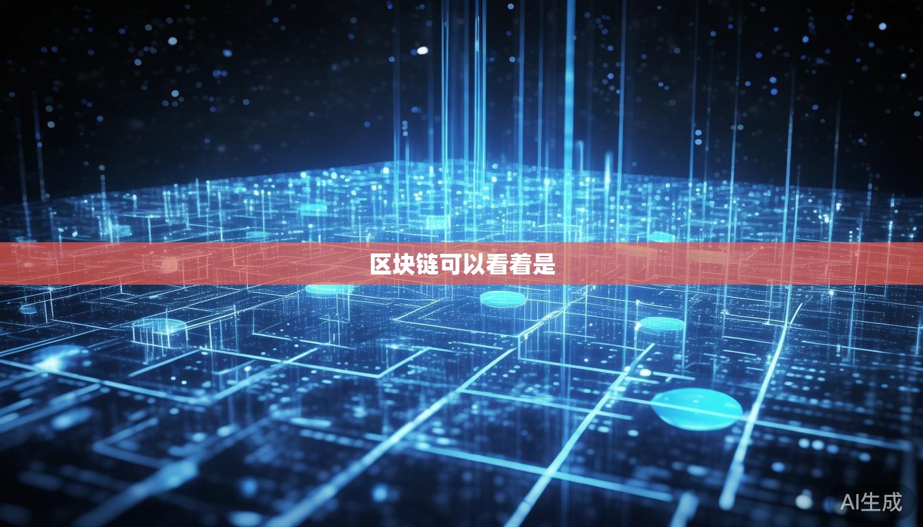 区块链可以看着是