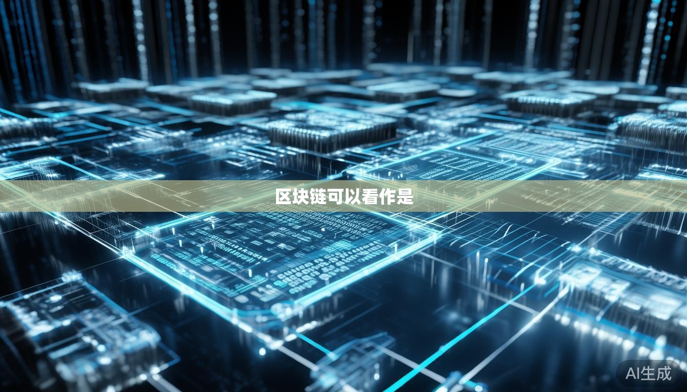 区块链可以看作是