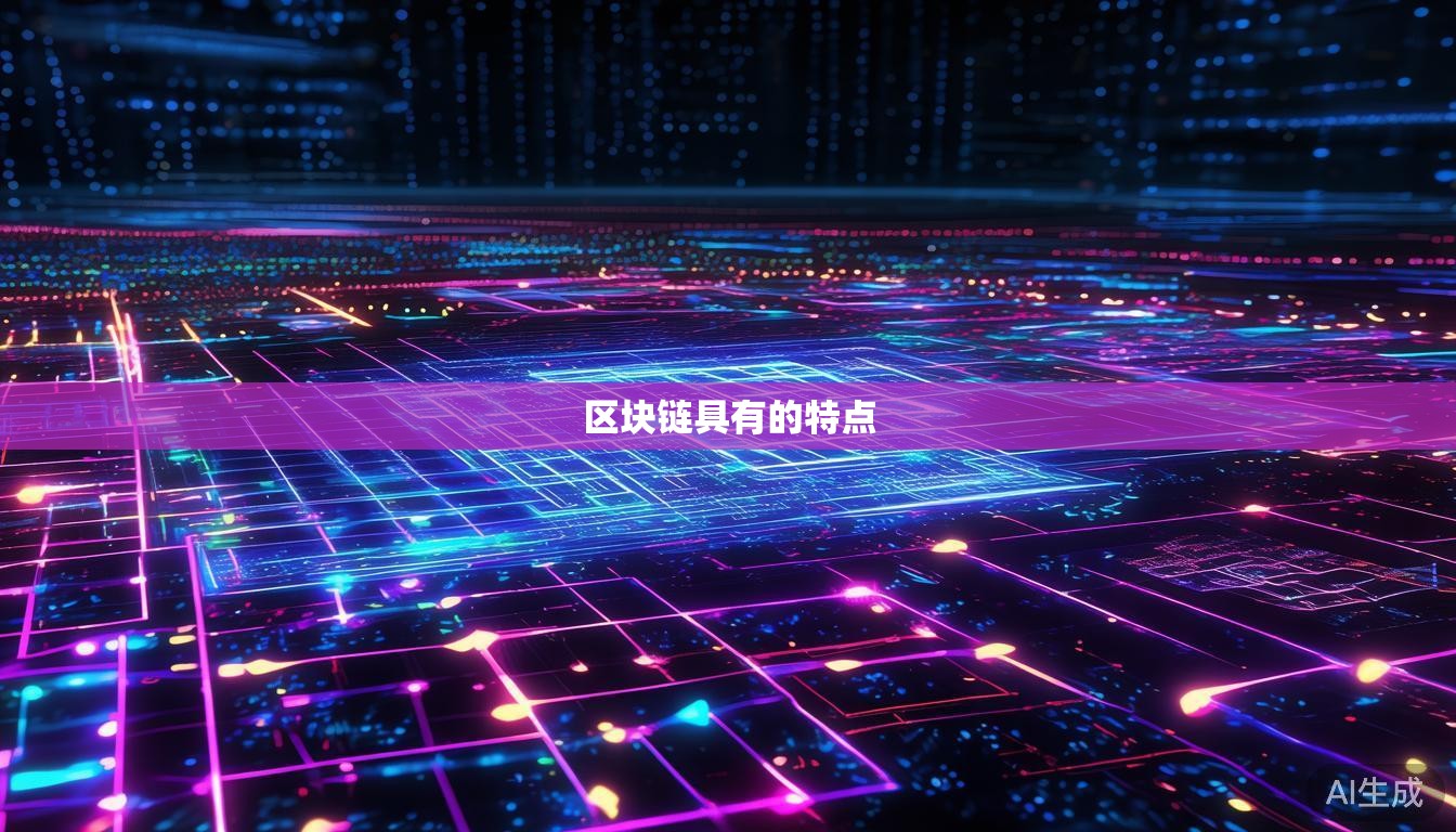 区块链具有的特点