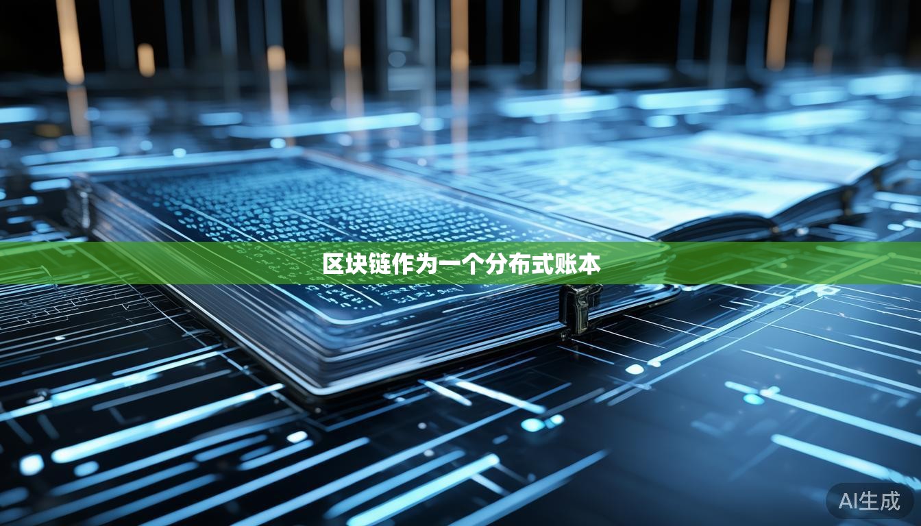 区块链作为一个分布式账本