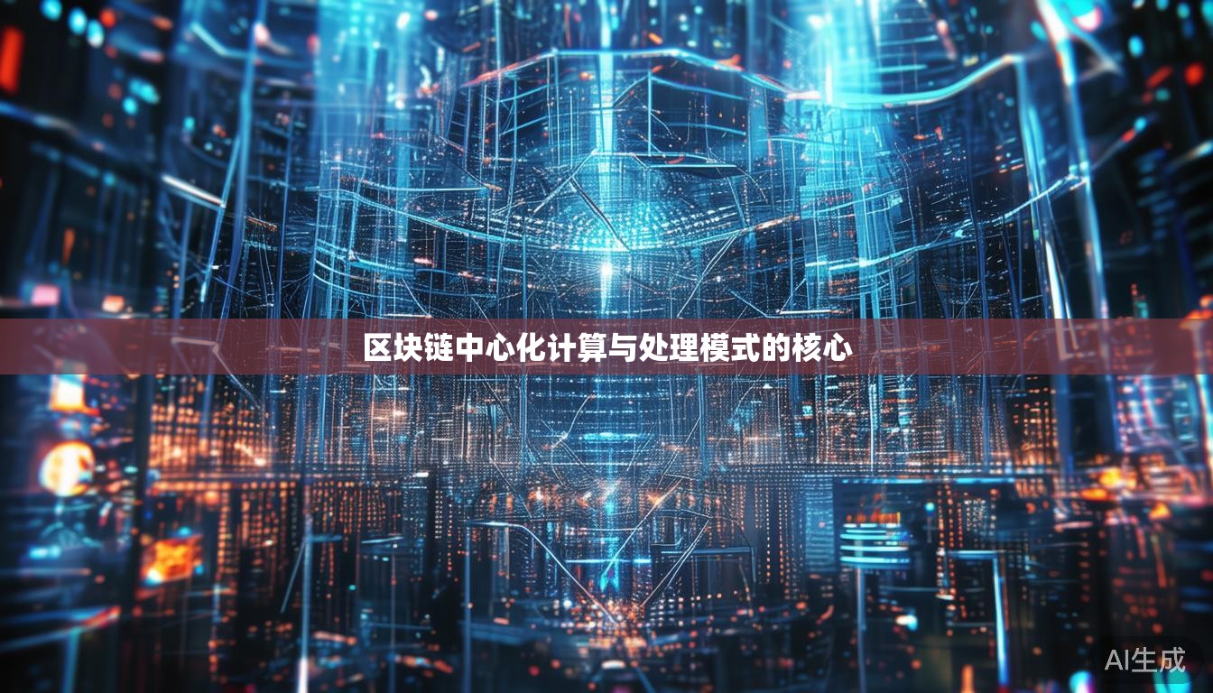 区块链中心化计算与处理模式的核心